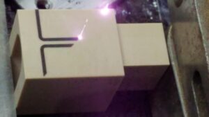 Laser Engraving, Peek Material