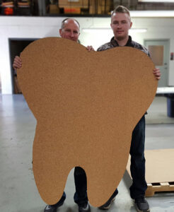 Laser Cutting, Large Format, Cork