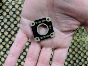 Pad Printing, Aluminum